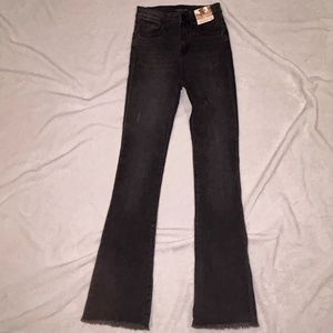 High rise, boot cut, black jeans NWT!